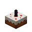 Cake with Black Candle block image